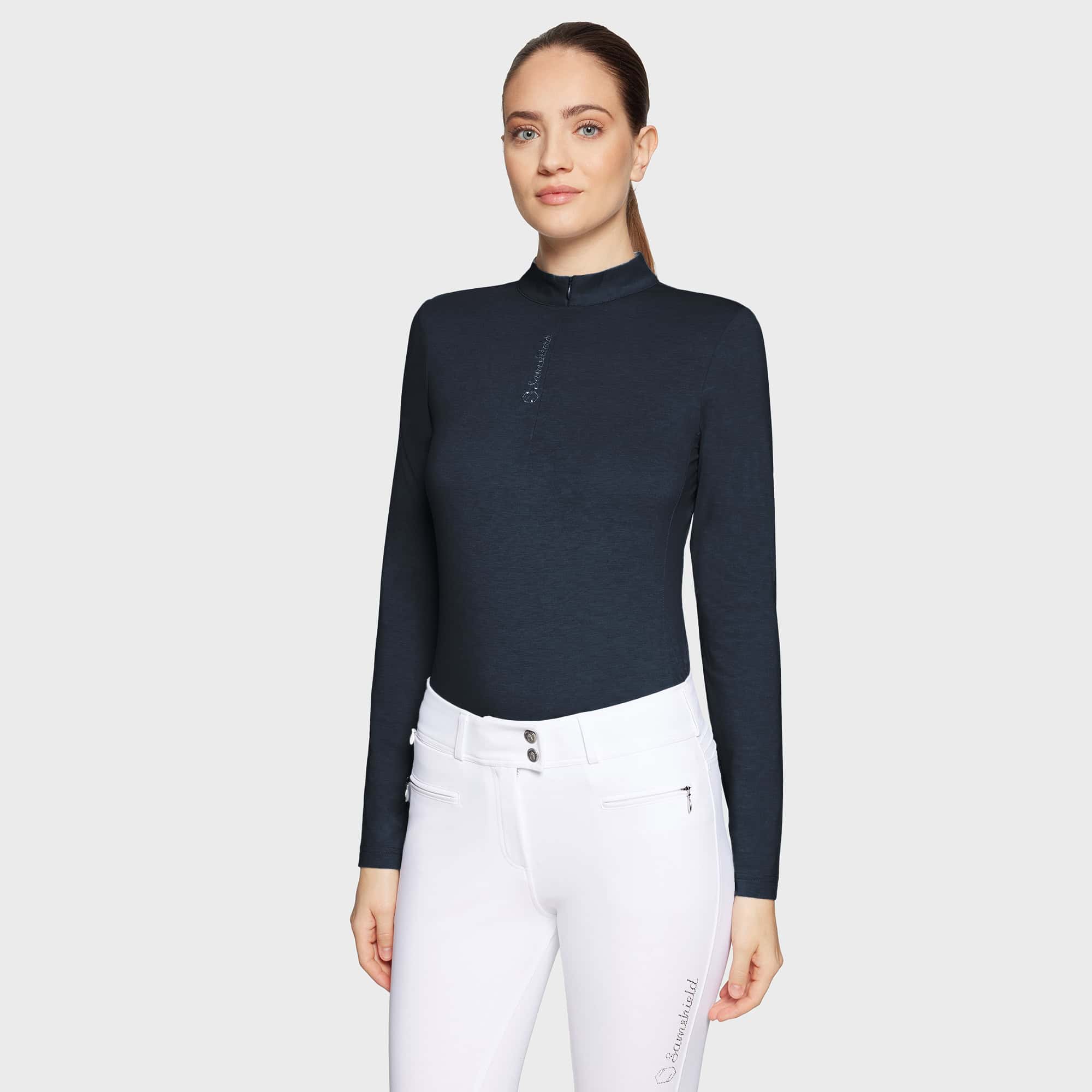 samshield-fw25-training-top-lumi-noir.jpg Training Top Samshield FW25 Lumi Noir technique, respirant et élégant