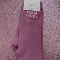 Chaussette tendance rose de chez paillettes attitude