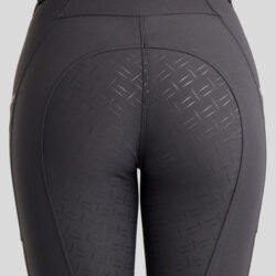 Pantalon Montar MoLila Full Grip gris SS26 avec Champagne Crystal Tape