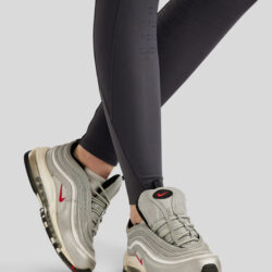 Pantalon Montar MoLila Full Grip gris SS26 avec Champagne Crystal Tape