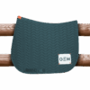Tapis de selle GEM Touc Touc Obstacle Dark Sea Green pour cheval