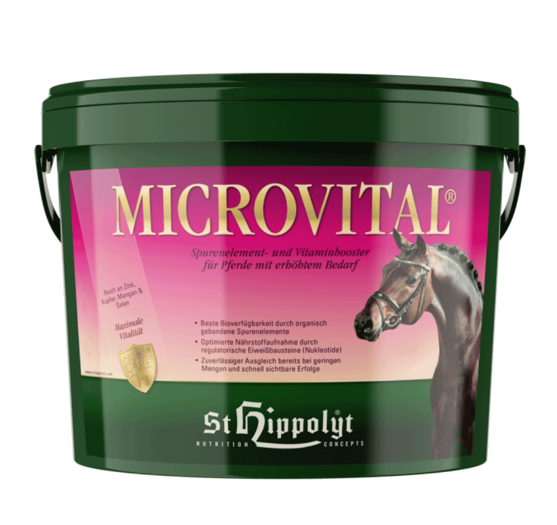 St Hippolyt – MicroVital 3kg- Complément minéral et vitaminé pour chevaux