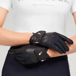 Gants Tommy Hilfiger Duke Noir SS26