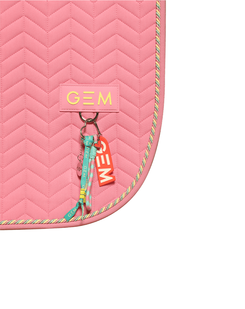 GEM Équitation - Tapis Pasta Obstacle - Rose