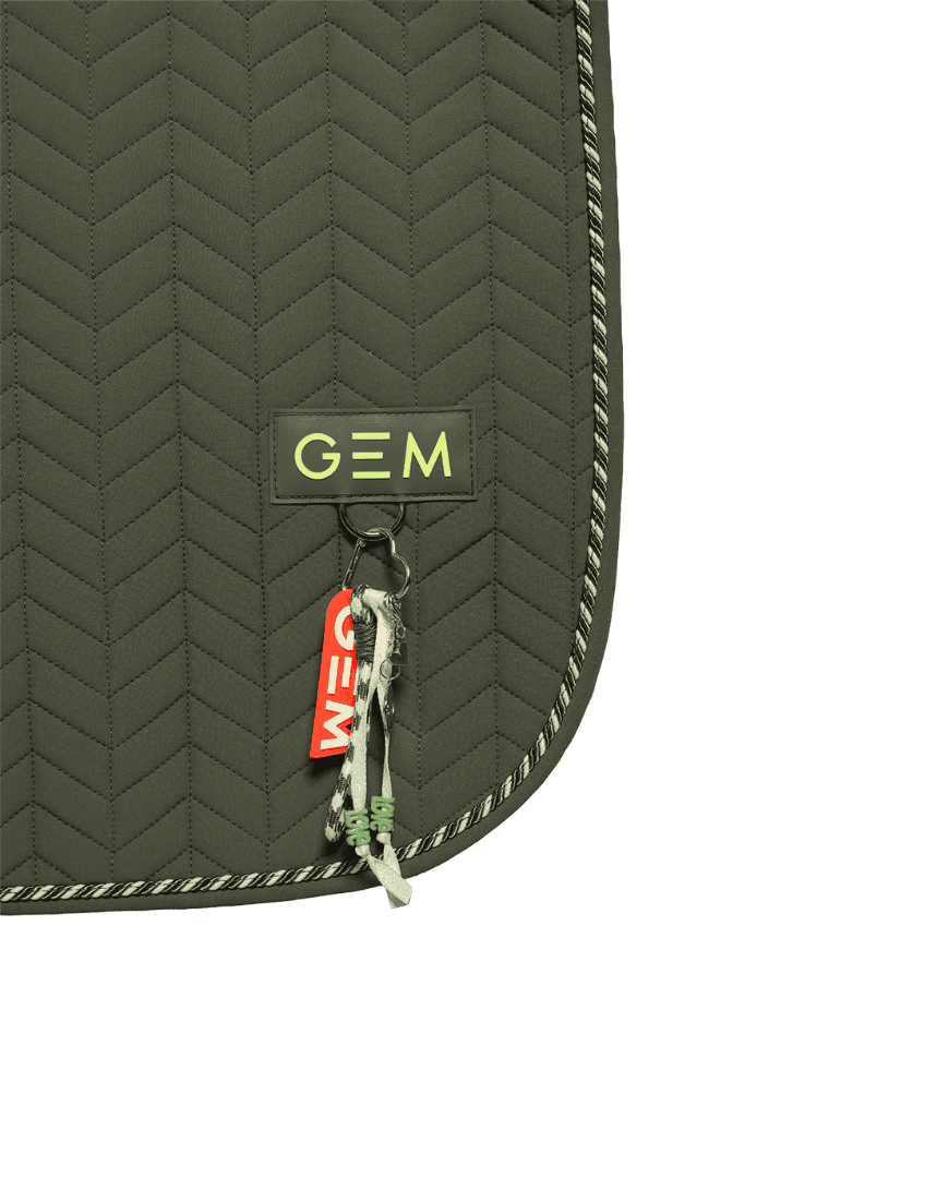 GEM Tapis Pasta Obstacle Kaki | Tapis CSO Cheval