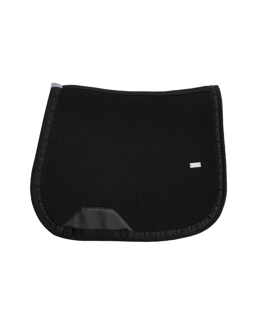 GEM - Tapis de selle Mesh Obstacle - Noir / Noir