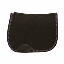 GEM - Tapis de selle Mesh Obstacle - Noir / Violet
