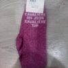 Chaussettes adulte Cavalière un jour cavalière toujours fuchsia Paillettes Attitude
