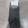 Chaussettes adulte Meilleure Coach kaki Paillettes Attitude