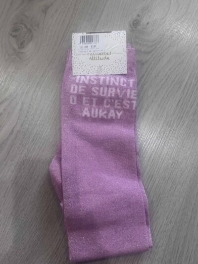 IMG_4449 Chaussettes Instinct de survie et c’est ok Roses