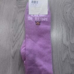 Chaussettes adulte Galop de Reine roses Paillettes Attitude