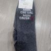 Chaussettes adulte Mon cheval c mon crush noires Paillettes Attitude