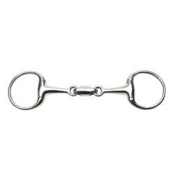 Mors olive de bride FEELING Anatomic 14 mm avec anneaux de 55 mm