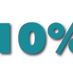 10%