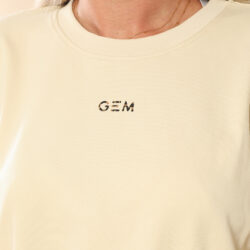 T-shirt Éclair GEM Beige Léopard