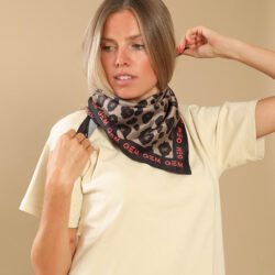 Foulard Léopard GEM pour cavalière