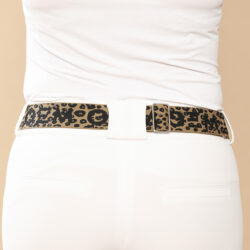 Ceinture ZAZA GEM Léopard