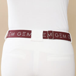 Ceinture ZAZA GEM Bordeaux