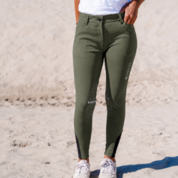 Pantalon d’équitation Le Sabotier Athina olive FW26