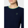 Pull femme Samshield Candice Navy FW26 en laine et cachemire